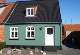 Idyllischen stadt Marstal auf Insel �r�