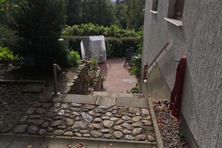 Treppe zur Fewo