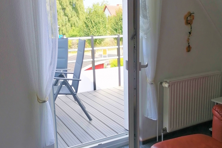 Wohnraum - Ausgang zur Dachterrasse