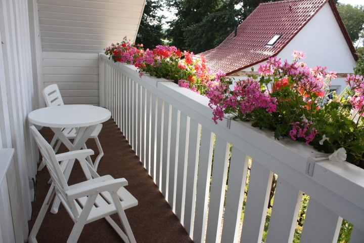 Balkon zur Südseite