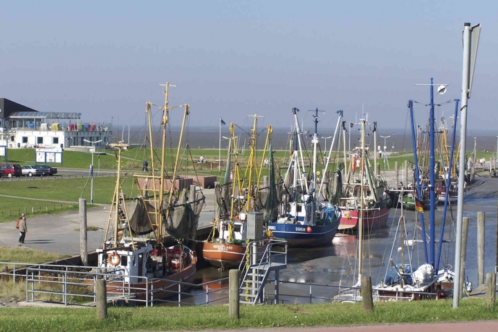 Cuxland Ferienparks Dorum -Hafenansicht!
