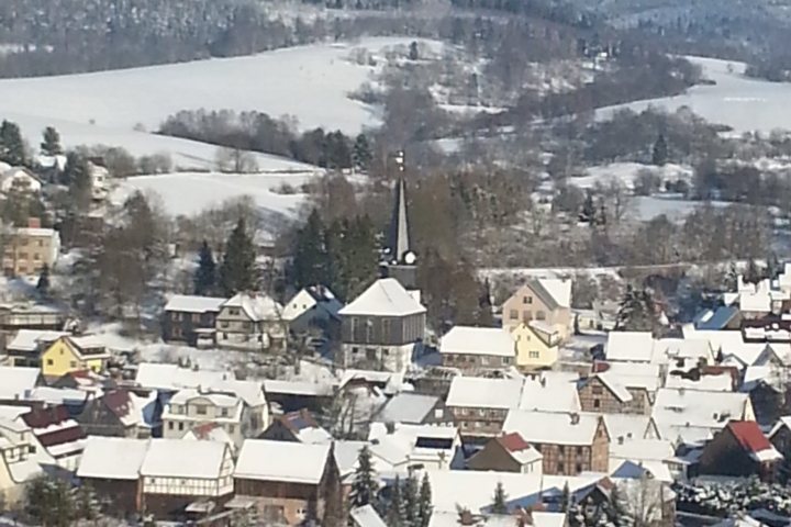 Ausblick im Winter