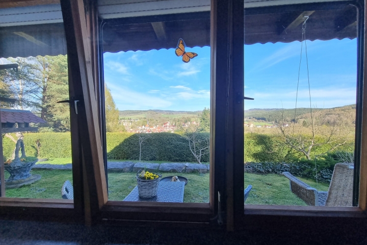 Dein Ausblick vom Frühstückstisch....