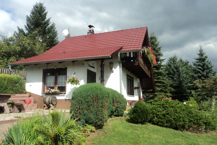 Ferienhaus Traumblick | so begrüßt euch unser Ferienhaus....Seitenansicht