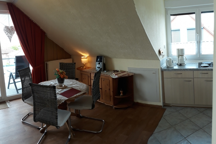 Ferienwohnung  mit Küchenzeile (Spülmaschine)