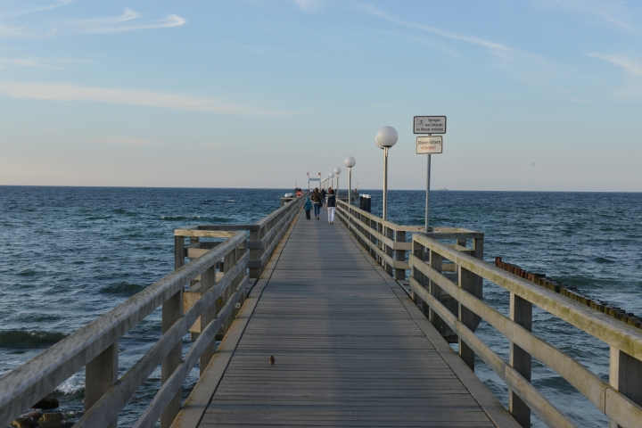 Auf der Seebrücke