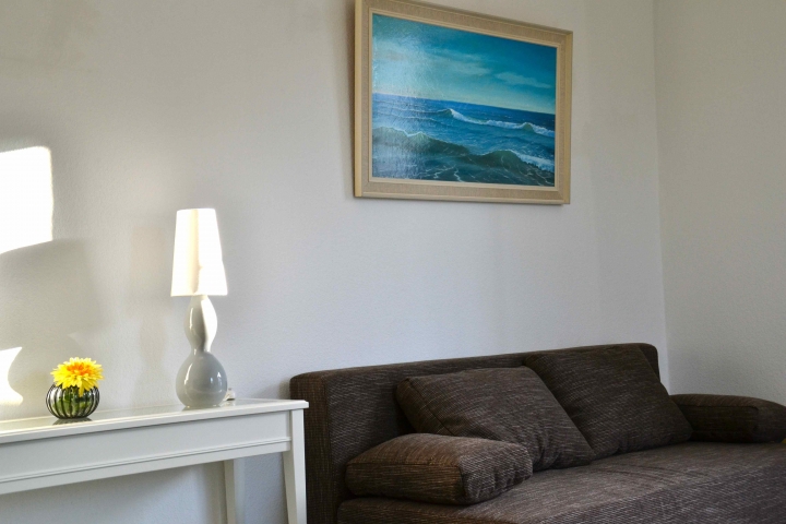 Wohnzimmer - die Schlafcouch