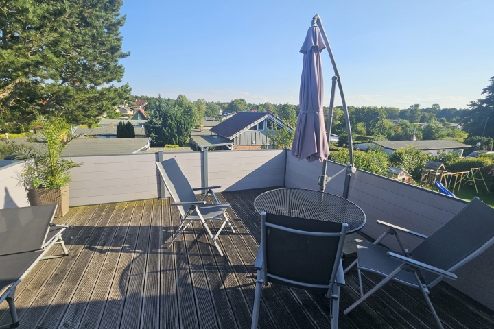 Dachterrasse - Blick nach Westen