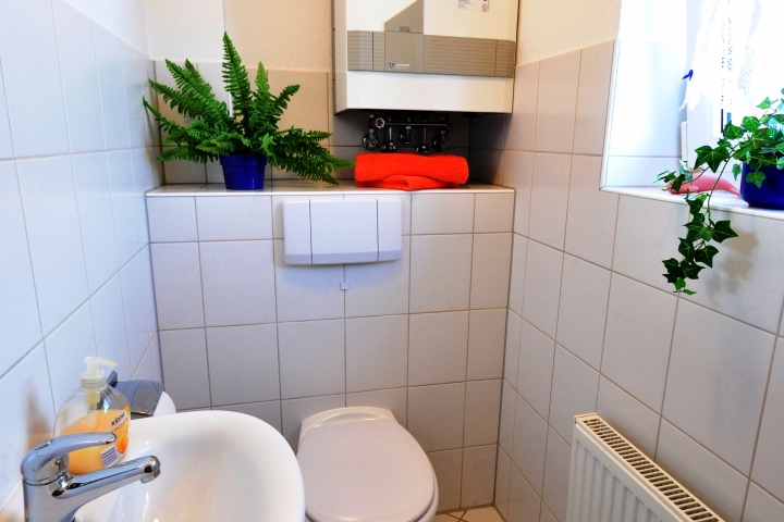 Gäste-WC im Erdgeschoß