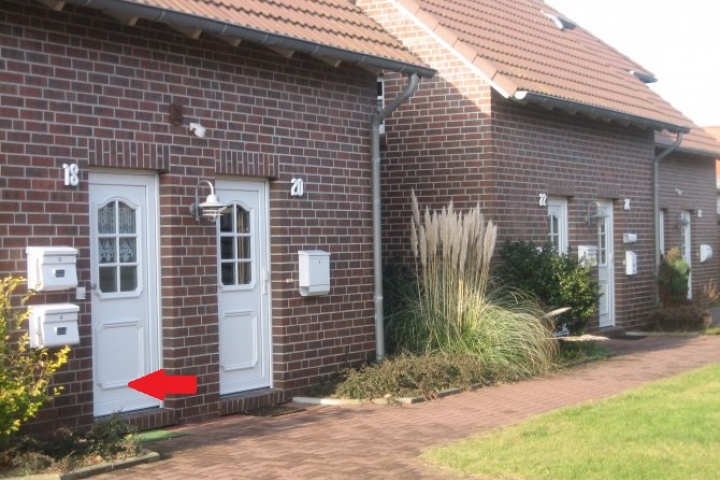 Der Hauseingang