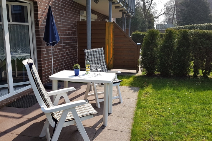 Stüwes Ferienoase III - Hausansicht Garten