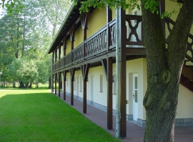 Galerie der Spreewald Pension Spreeaue in Burg gelegen in grüner Natur 