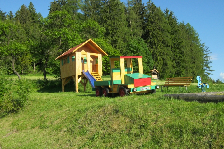 Spielplatz beim Haus Jägersteig