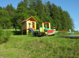 Spielplatz beim Haus Jägersteig