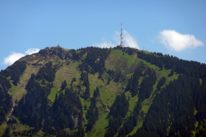 Blick auf den Grünten, den