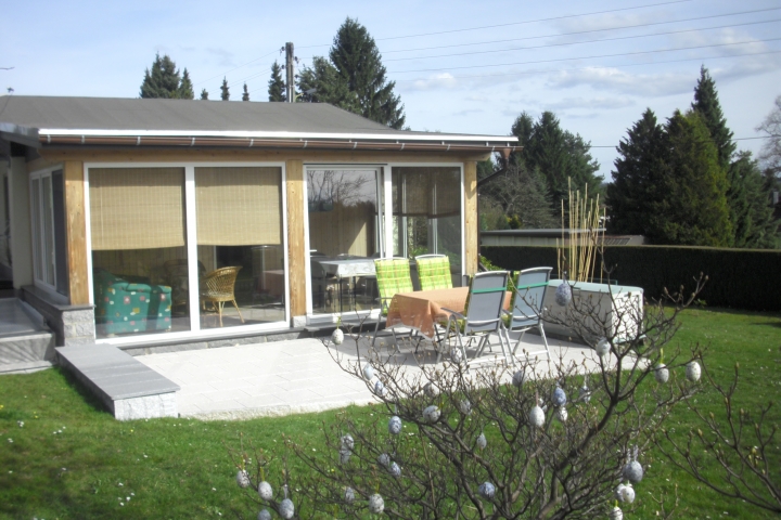 Neue Terrasse Ostern 2015