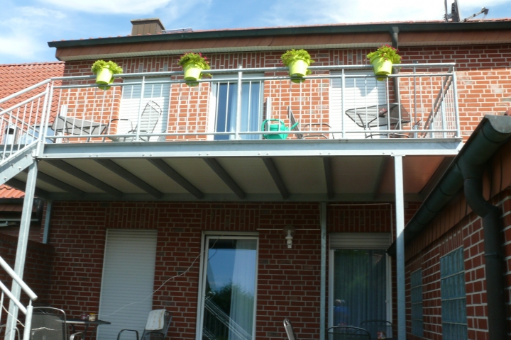 Balkon der Ferienwohnungen