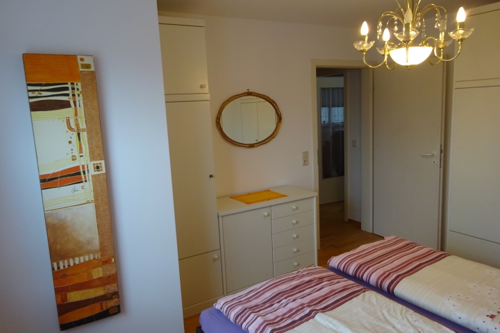 Ruhig gelegenes Schlafzimmer am Kurpark gelegen