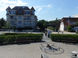 Das hübsche Haus Strandschlößchen liegt im Herzen von Haffkrug