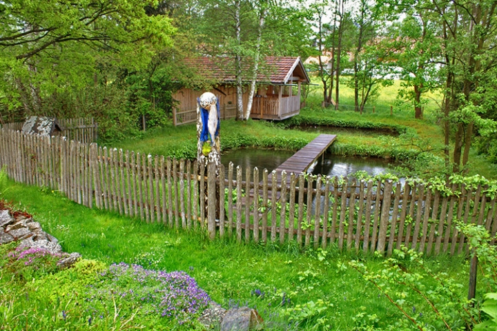 forellenteiche im Garten