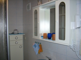 DU/WC mit Hand- und Badetücher