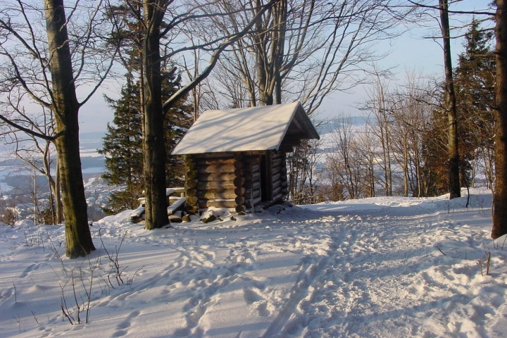 Winterlandschaft nur 5 Minuten von der FEWO entfernt