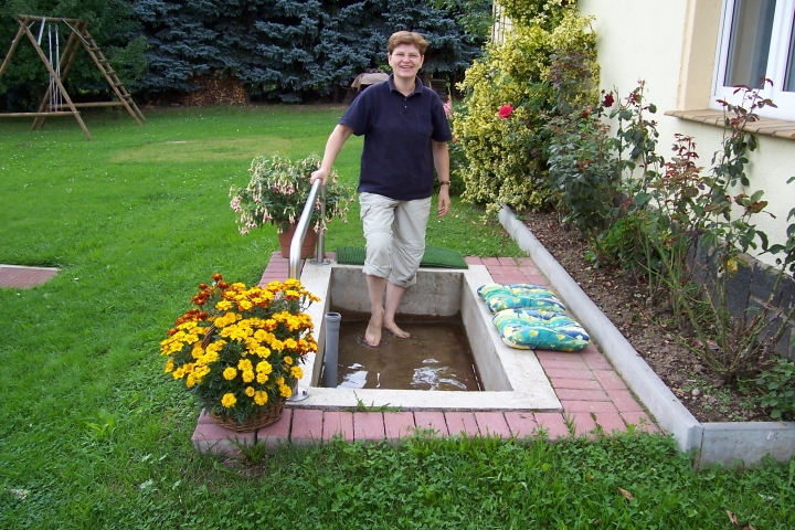 Gesundheit pur - Kneippsches Wassertreten