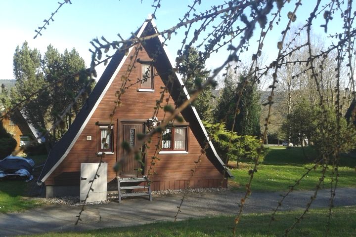 Finnhütte am Muckenberg | Vordereingang