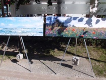 Kunst an der Binzer Strandpromenade