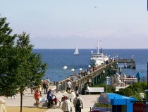 Seitlicher Blick vom Balkon