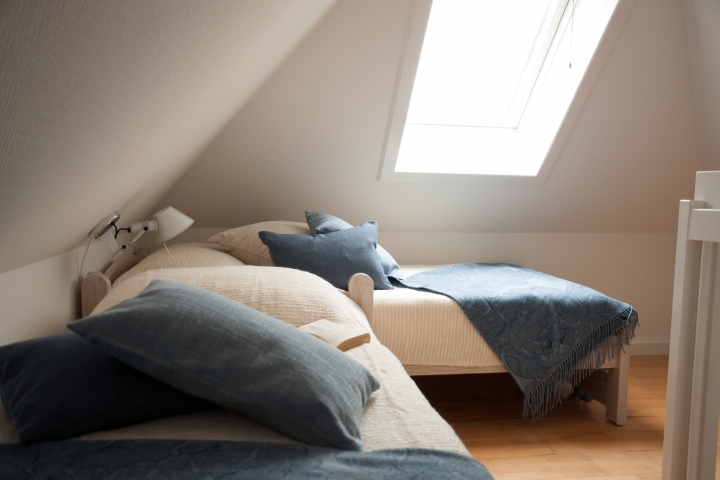 Schlafzimmer im oberen Stockwerk