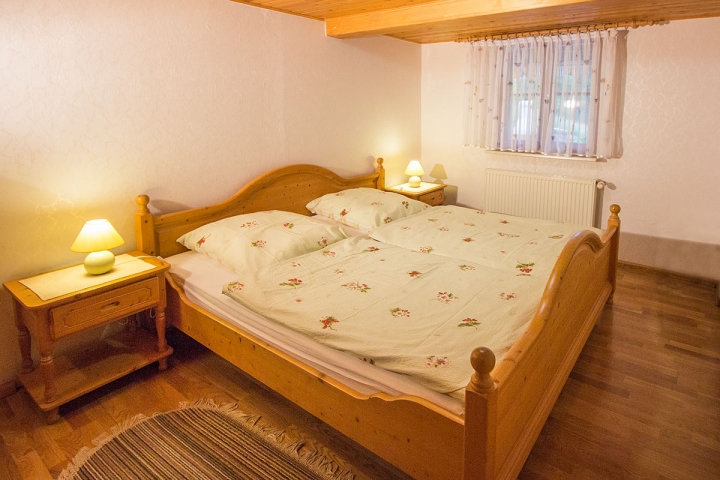 Doppelschlafzimmer im Ferienhaus