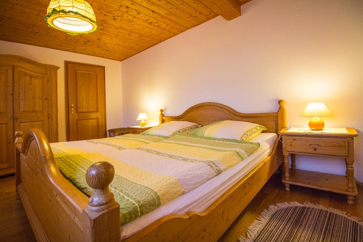 Doppelschlafzimmer im Ferienhaus