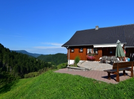 Ferienhaus mit Terrasse und Grill