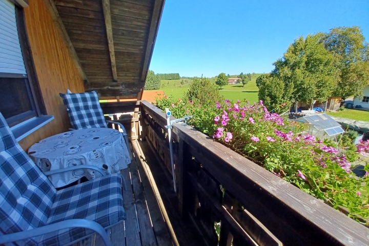 Ferienwohnungen Kuglers Landhaus | Blick vom Balkon
