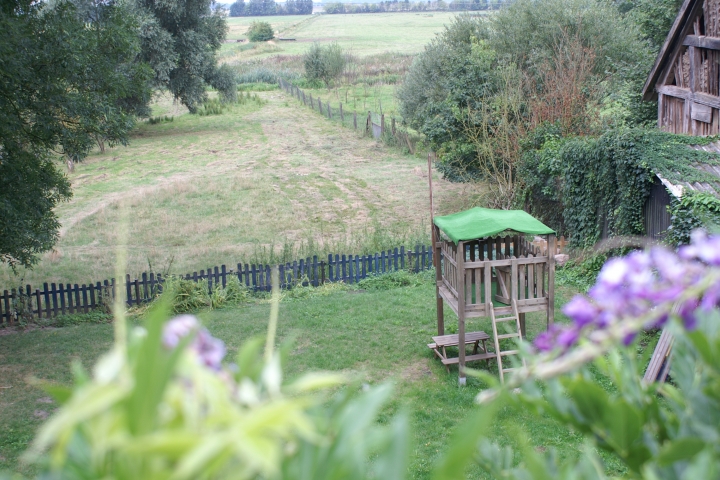 Blick vom Balkon Studio in die Weite