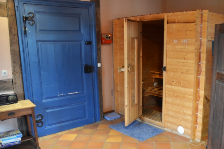 Sauna für kalte Tage im Haus