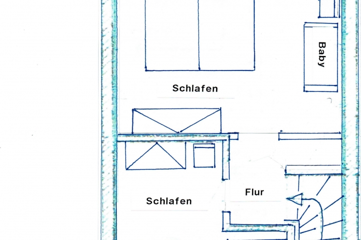Grundriss Obergeschoß