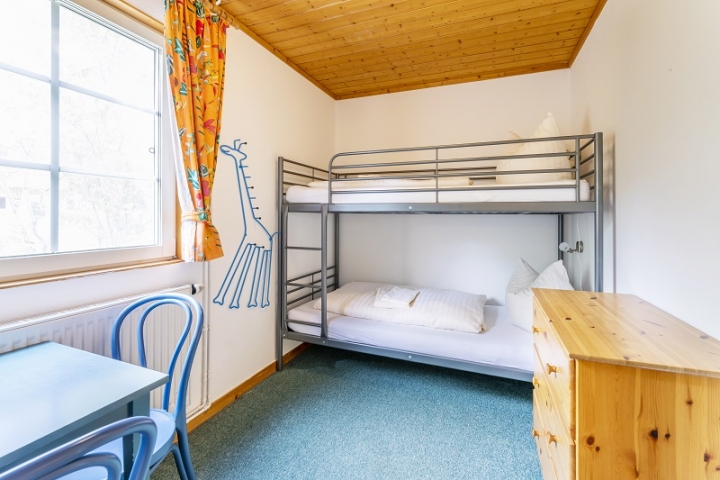 Schlafzimmer 3 im Erdgeschoß