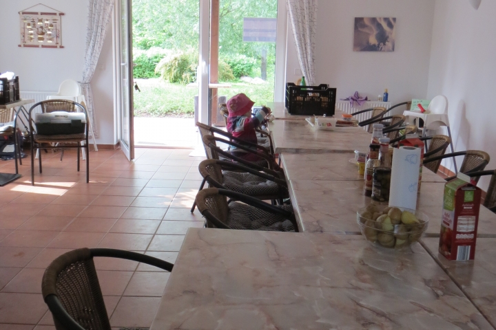 Gruppenraum im Feriendorf 