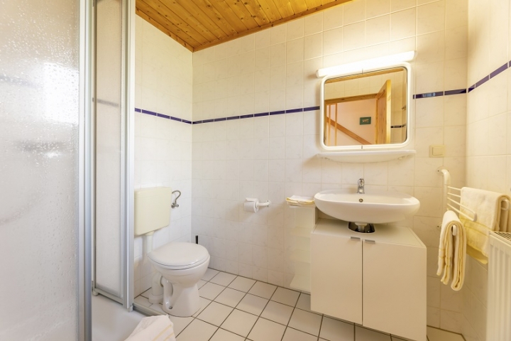 Badezimmer mit Dusche