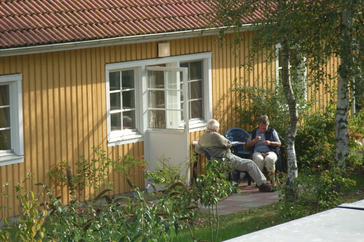 Ferienwohnungen im Müritzparadies | Terrasse Ferienhaus 