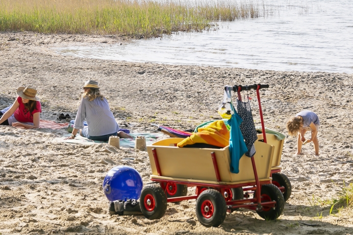 Badestrand im Feriendorf 