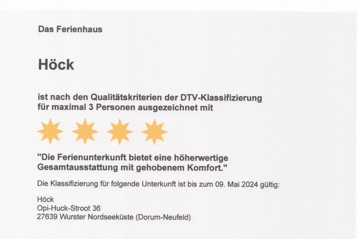 DTV-Urkunde