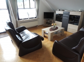 Das gemütliche Wohnzimmer mit Relax Couch