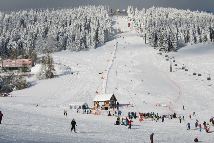Skihang - Schwarze Piste
