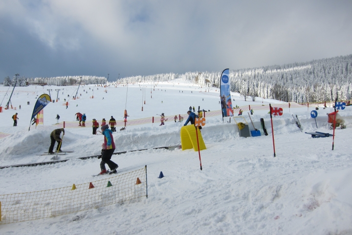 Skihang - Einfache Piste