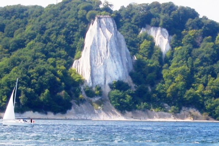 Blick auf den Königsstuhl