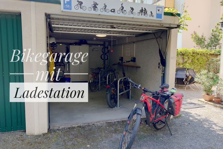 Bikegarage mit Ladestation