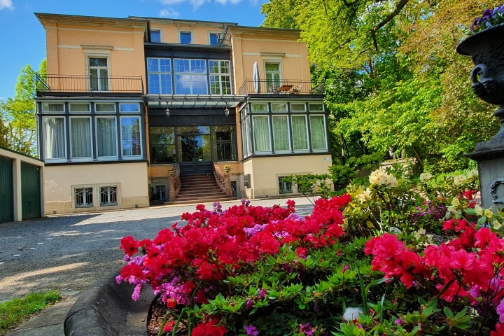 Villa Haniel, Gartenansicht 